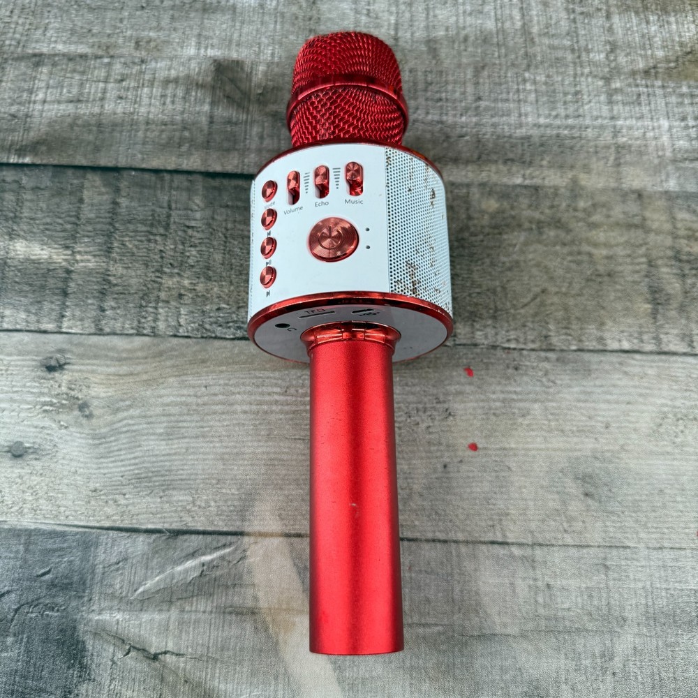 Wireless Bluetooth Karaoke Microphone Works