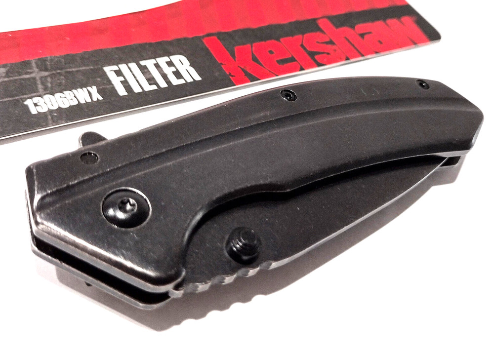 KERSHAW KS1306 OWN IT Filter Spring Open Assisted Tactical Folding Pocket Knife