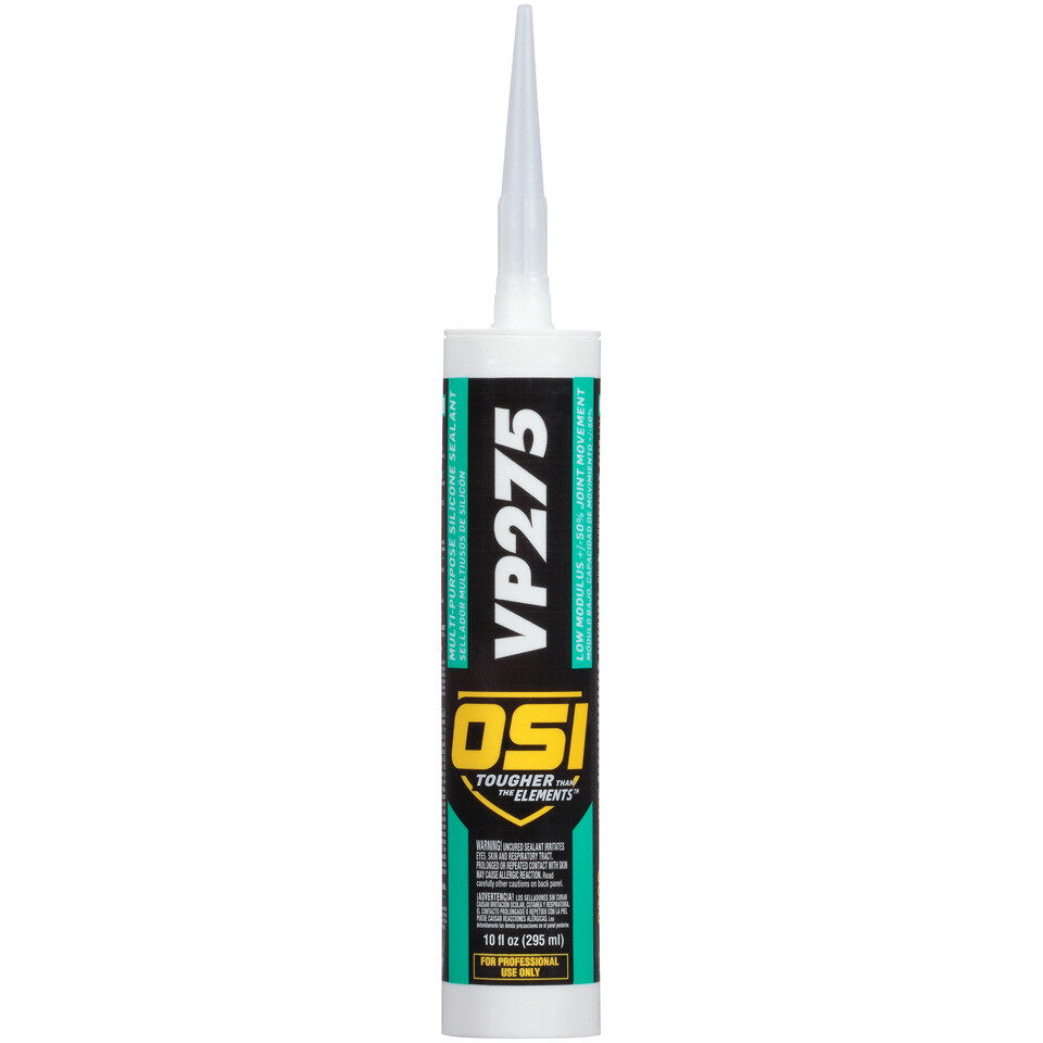 OSI VP275 Multi Purpose Silicone Sealant - Clear - Single Item