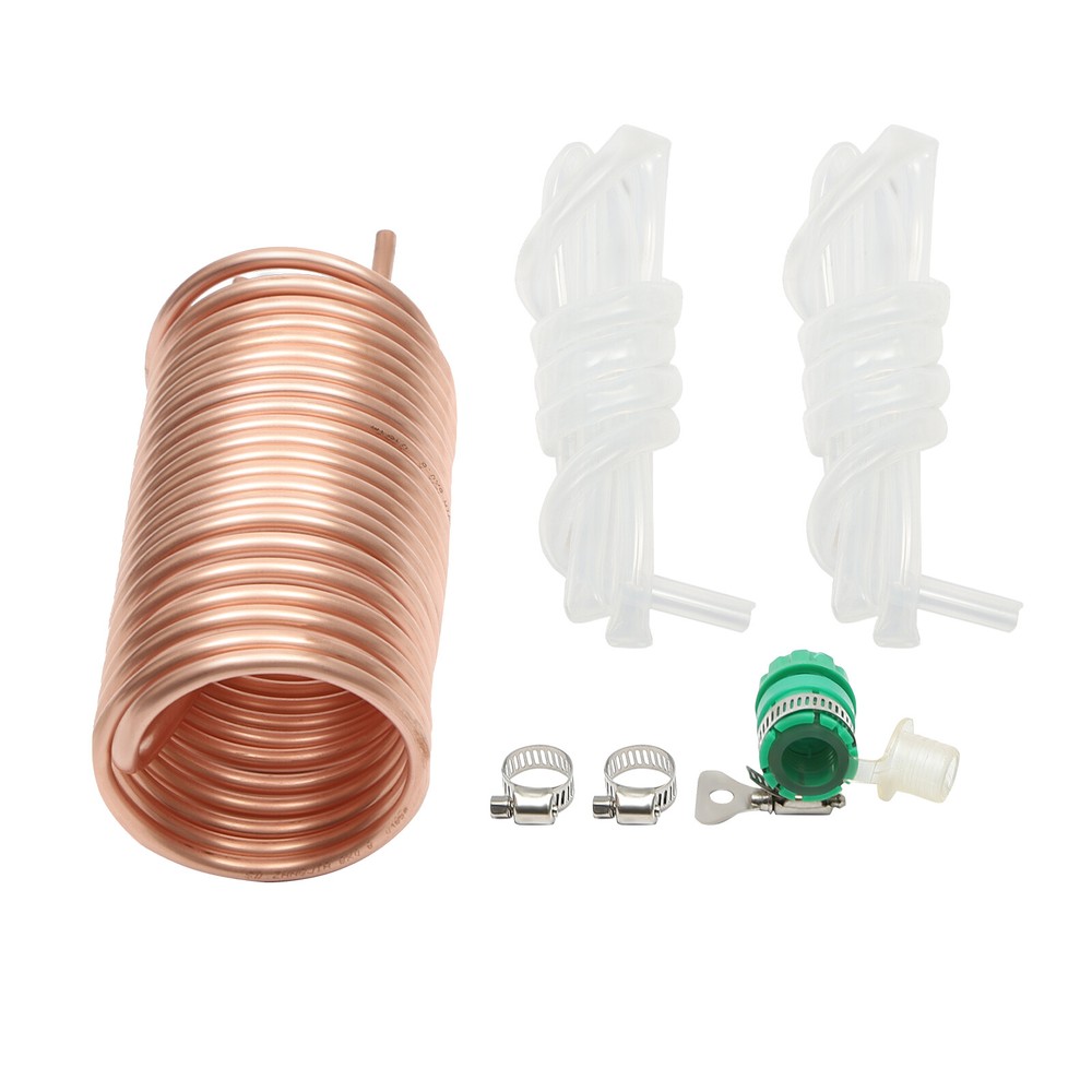 Copper Immersion Wort Chiller for Homebrew - Food-Grade & Efficient Cooling