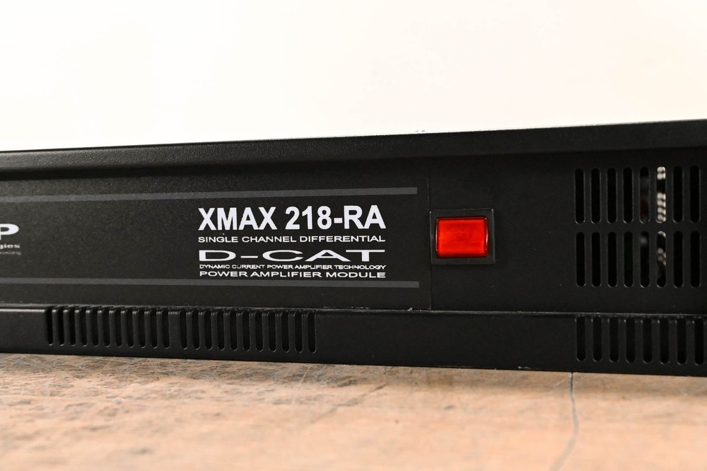 iSP Technologies XMAX 218-RA Single-Channel Subwoofer Power Amplifier CG01LTJ