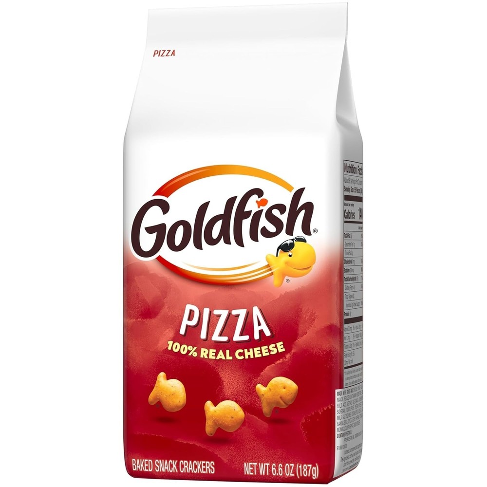 Goldfish Pizza Crackers, 6.6 Oz. Bag