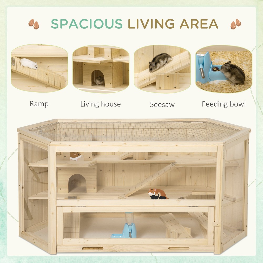 3 Tiers Hamster Cage Pet Cage