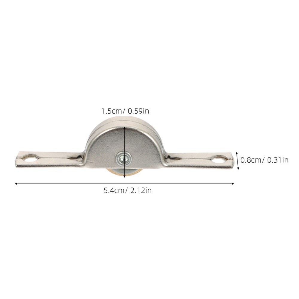 10 Pcs Sliding Door Wheels Roller Cabinets Doors Pulleys Rollers for