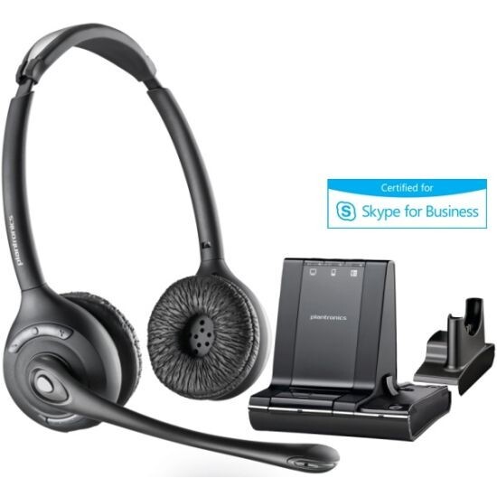 Plantronics Savi W720 Multi-device Noise-Cancel Wireless Headset System. *Great*