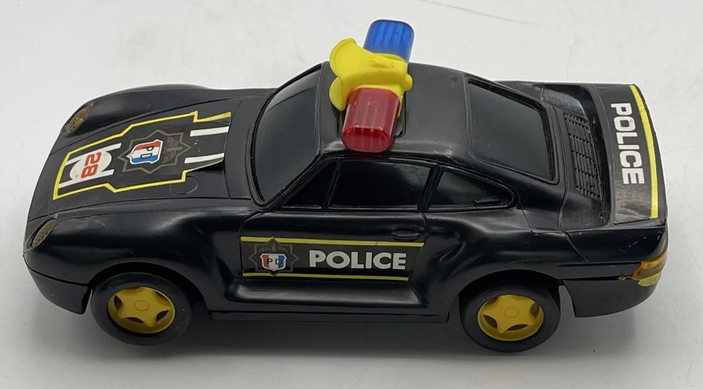 VTG PD Police Black Porsche #28 Function