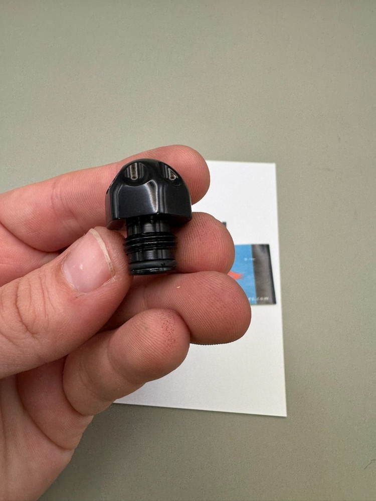 System X Intimidator Ram Cap-Gloss Black