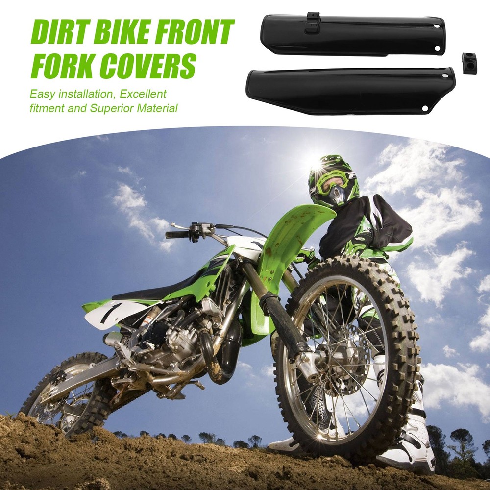 1Pair Pit Dirt Bike Front Fork Absorber Protector Covers Fork Guards for6946