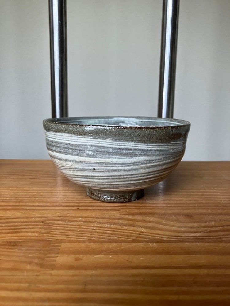 Tea Utensils Mishima ware matcha with engraving