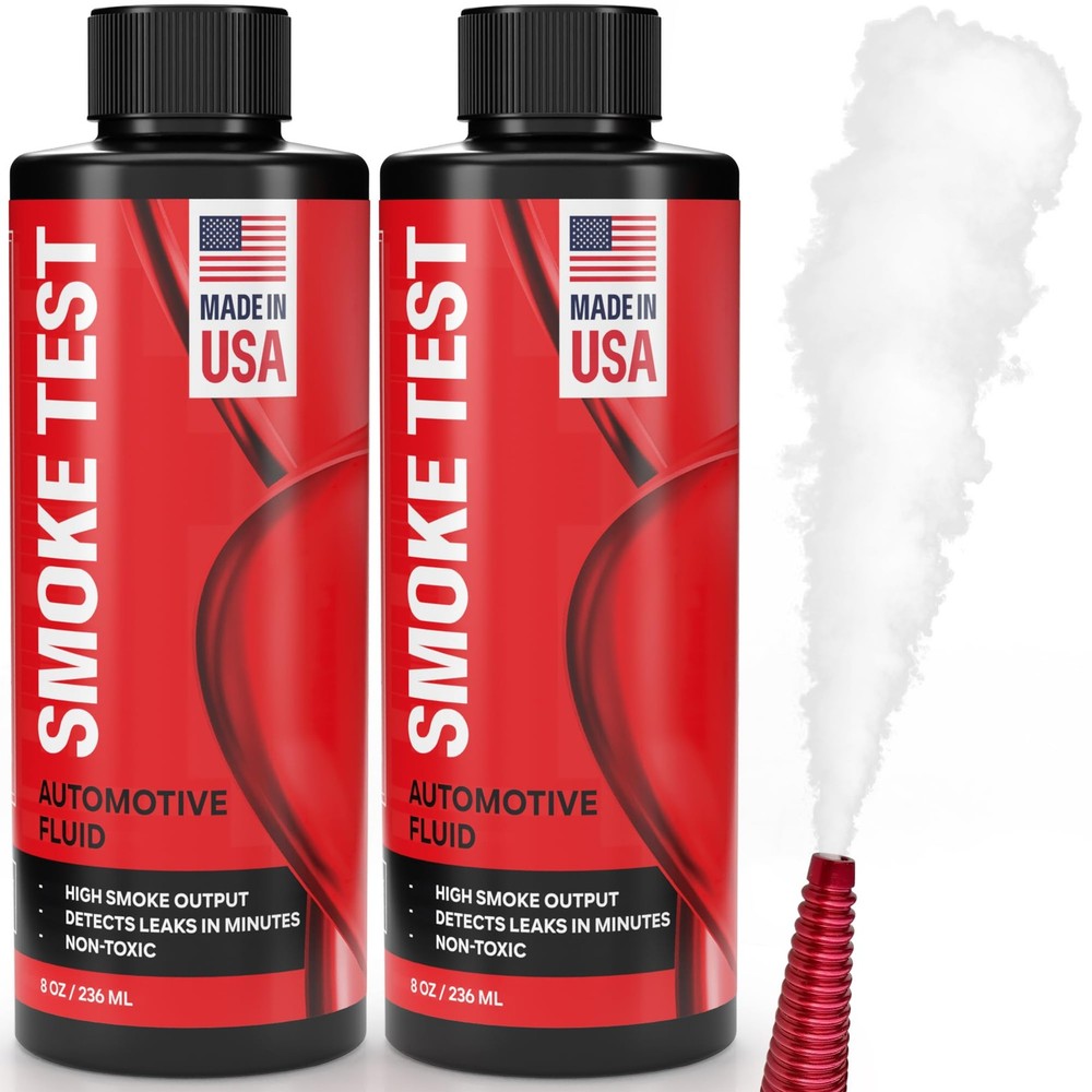 Smoke Test Fluid for Automotive Smoke Machines - [2 Pack] 16oz Solution Creat...