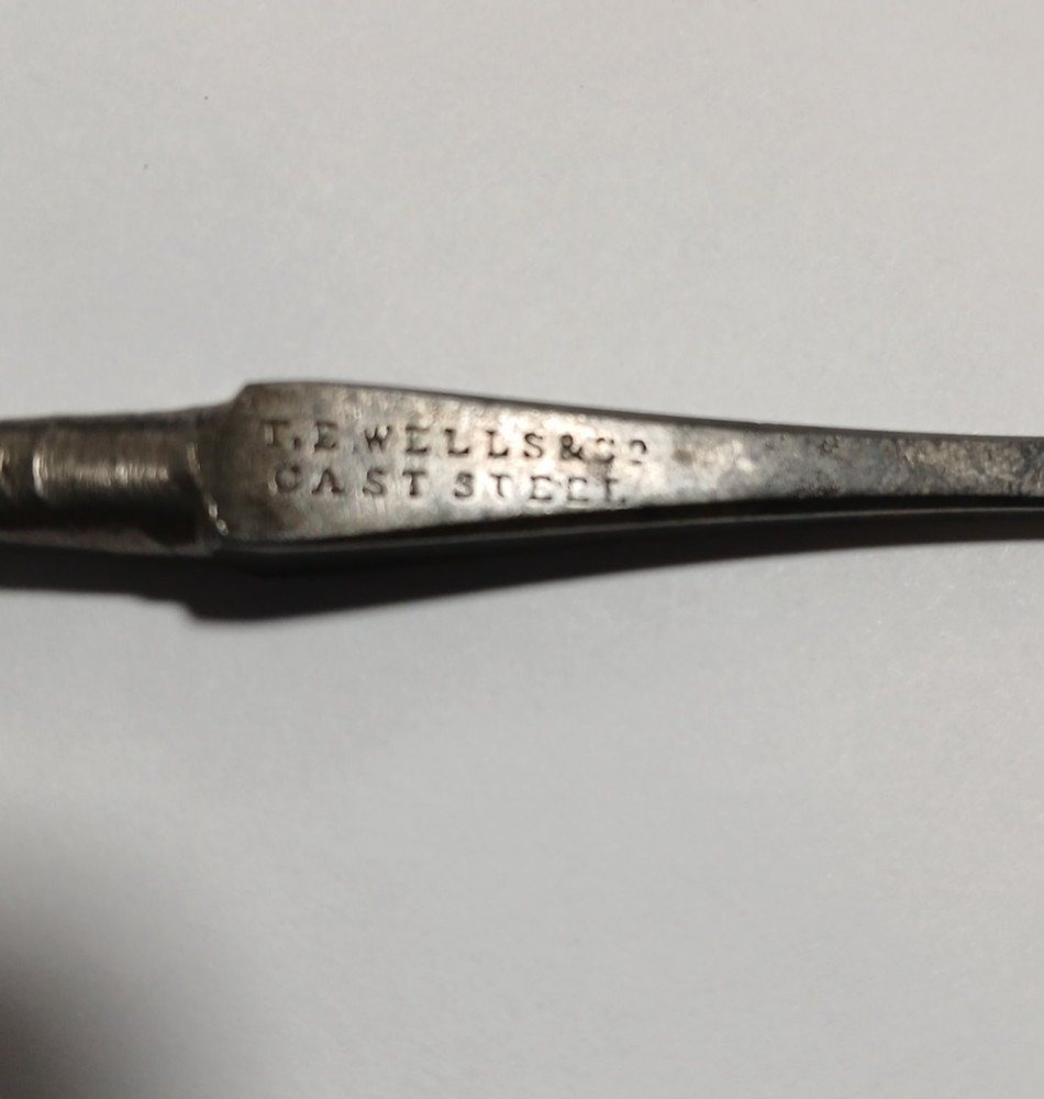 Vintage T E WELLS & Co Auger/Drill bit