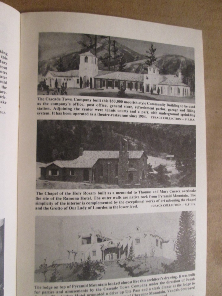SIGNED Ute Pass - A Quick History