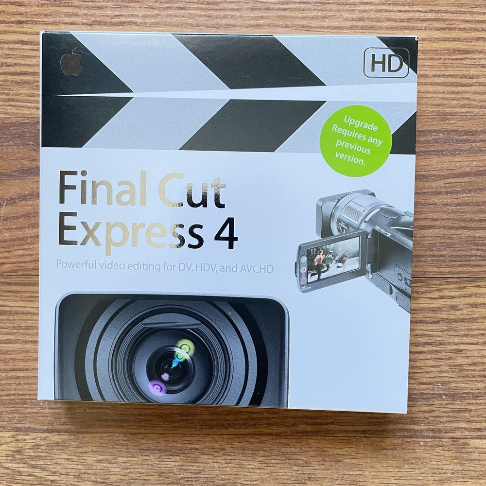 Apple Final Cut Express HD Media Set (Upgrade)