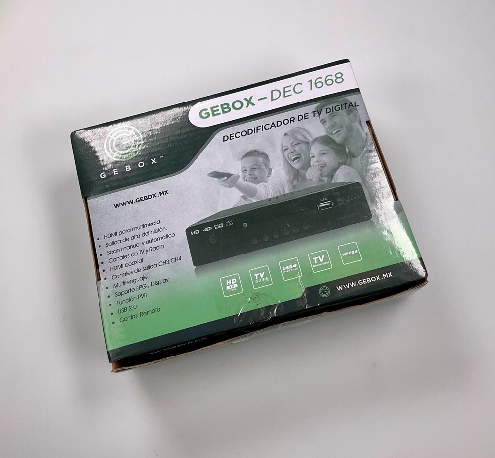 Gebox - DEC 1668 - Signal Decoder for Digital Television