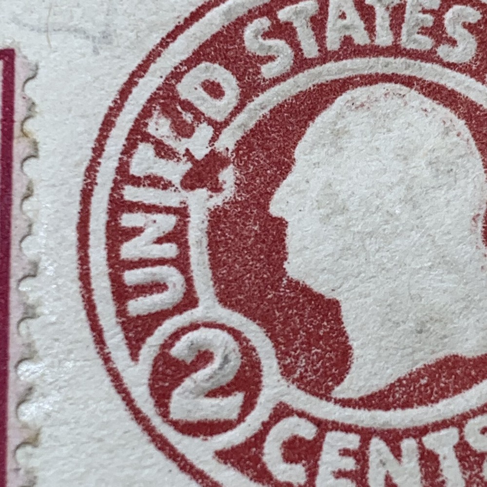 ERROR 1921 POSTAL STATIONERY COVER WITH BROKEN CIRCLE, RARE FIND