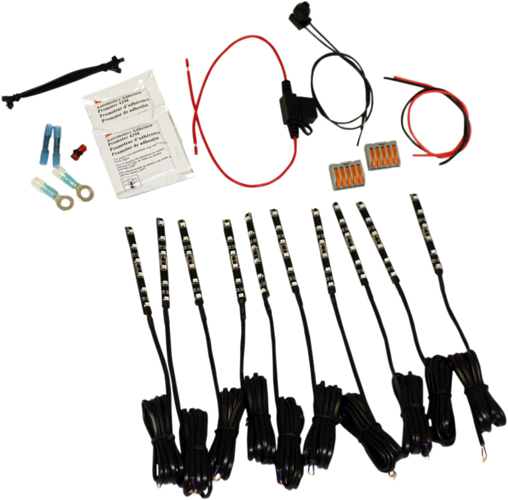 CUSTOM DYNAMICS Magicflex 2 Cruiser LED Engine Kit - Red M2SB1RED