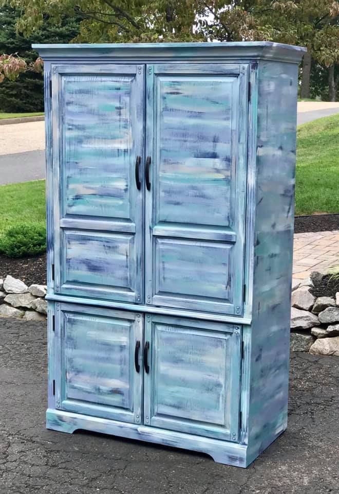 1-3/4" Oversized Wide Base Knob Bronze with Copper