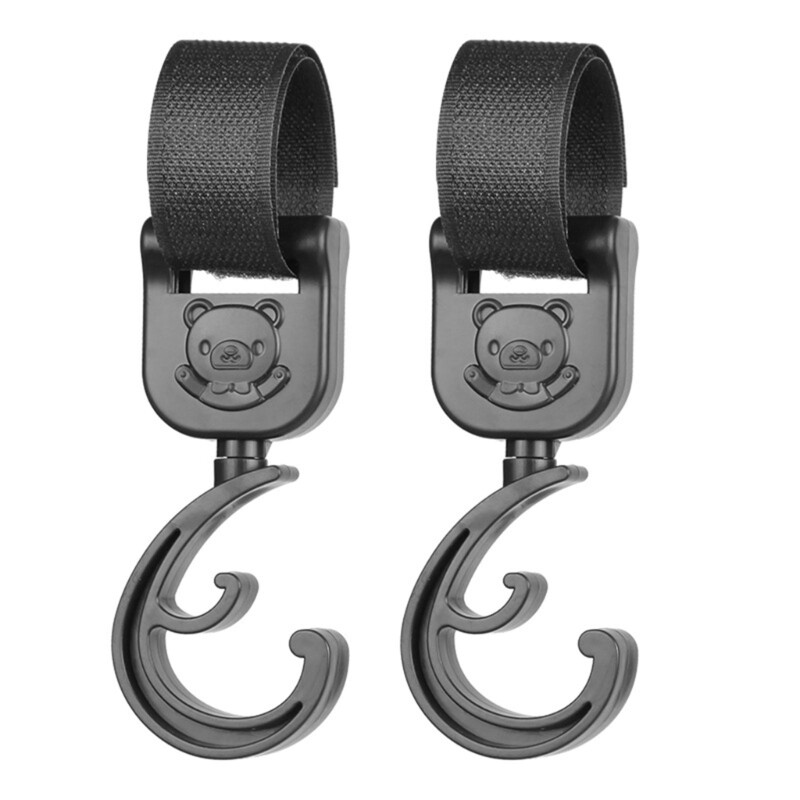 Hook Multifunctional Hooks Hanging Bag Diaper Bag Hooks 2Pcs