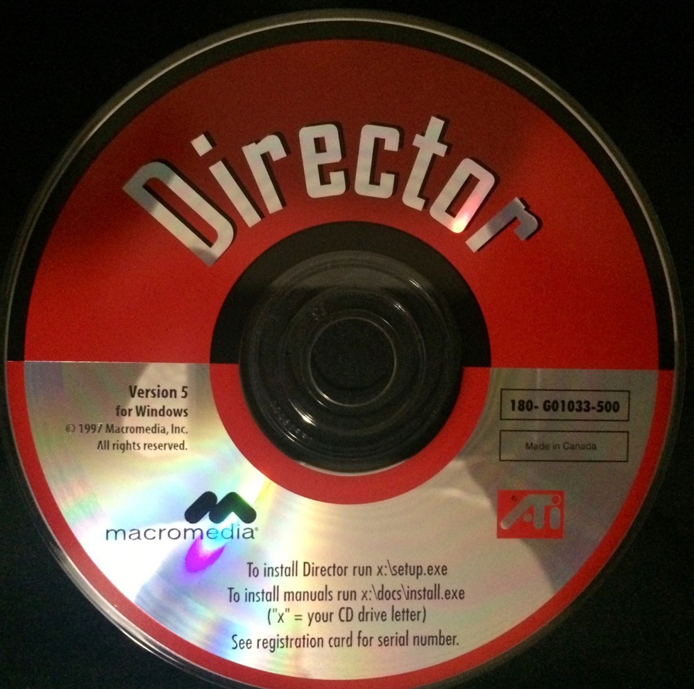 Waves, CD 1999, Director, Eye Pooping Video Discs / Macintosh Computer Software