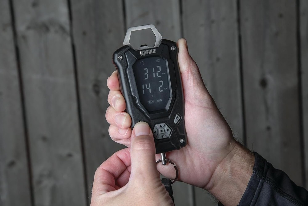 Lightweight Digital Scale, 50 lbs, 8 Storage Locations