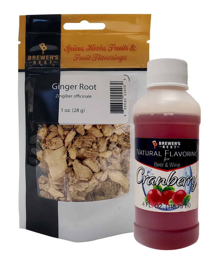 Home Brew Ohio - Home Brewing “Holiday Flavor Bundle” Cranberry Ginger