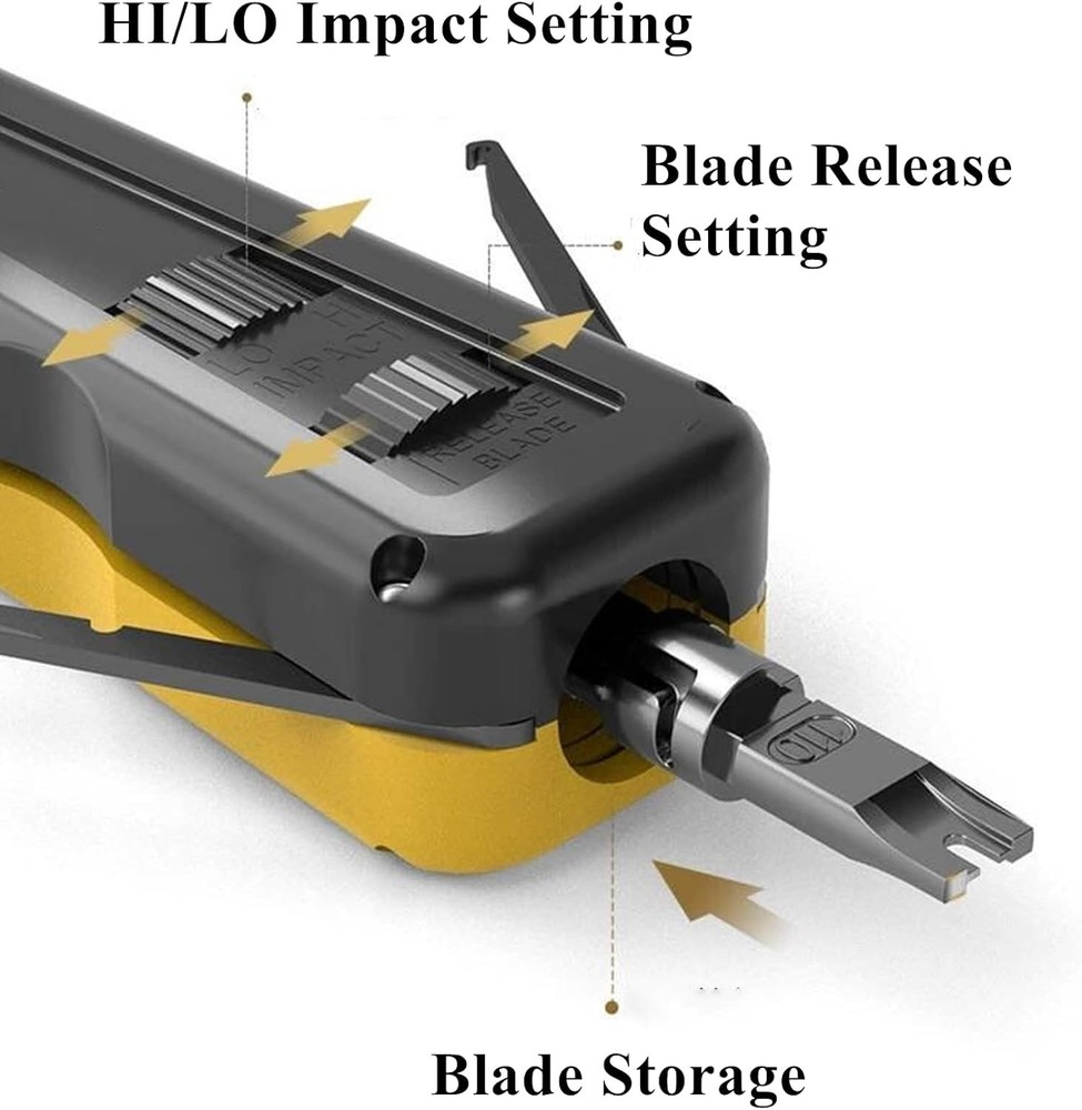 Multi-Functional RJ45 Crimp Tool Kit with Pass Through Crimpling & Tracker