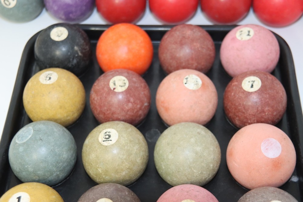 Vintage Billiards & Snooker Balls