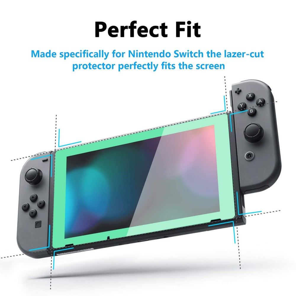 switch protective film mint green