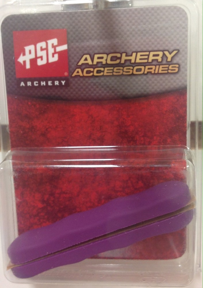 NEW PSE ARCHERY PURPLE COLORED RUBBER PANEL GRIPS FOR PSE BOW HANDLE