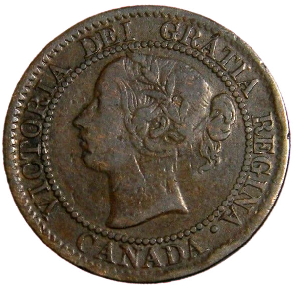 Canada 1859 One Cent  (02002)