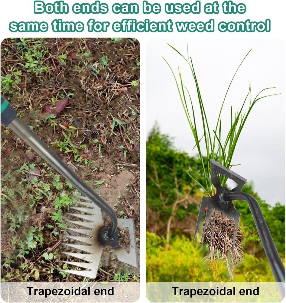 5/6/11 Teeth Weed Puller Tool Set Garden Hand Weeder Tools Manual Weed Remover