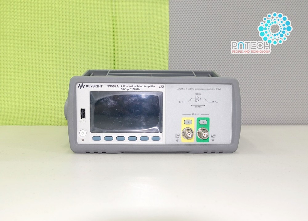 KEYSIGHT / 키사이트 33502A 2CH 100 kHz ISOLATED AMPLIFIER