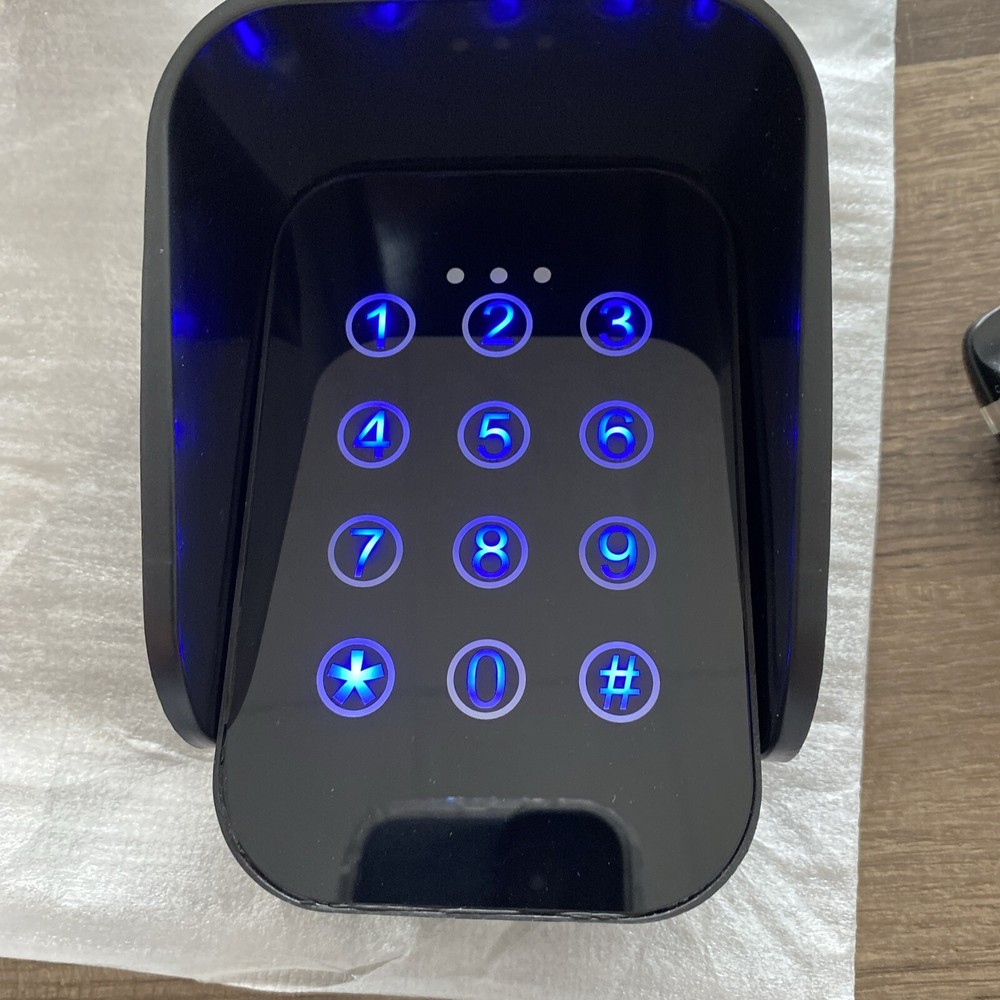 Gate Wireless Keypad, 8 Codes Backlit Hold open/Radio Receiver/ One Remote../4