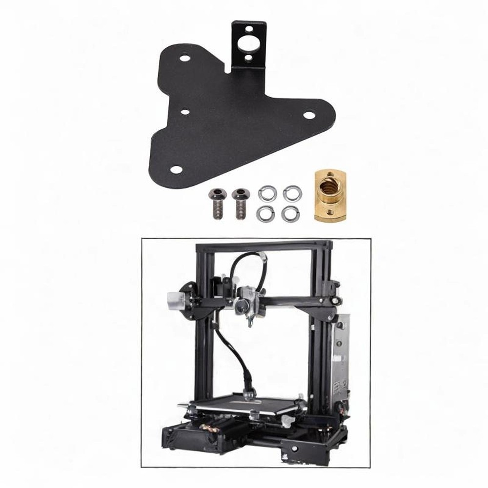 Z-axis Back Passive Block Plate Replace Screw Bracket for Ender 3