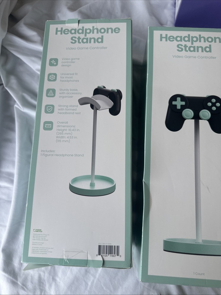 video headphone stand