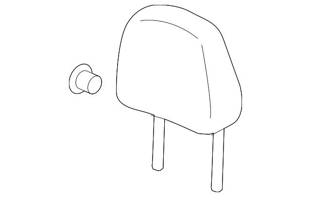 Genuine GM Headrest 39140232