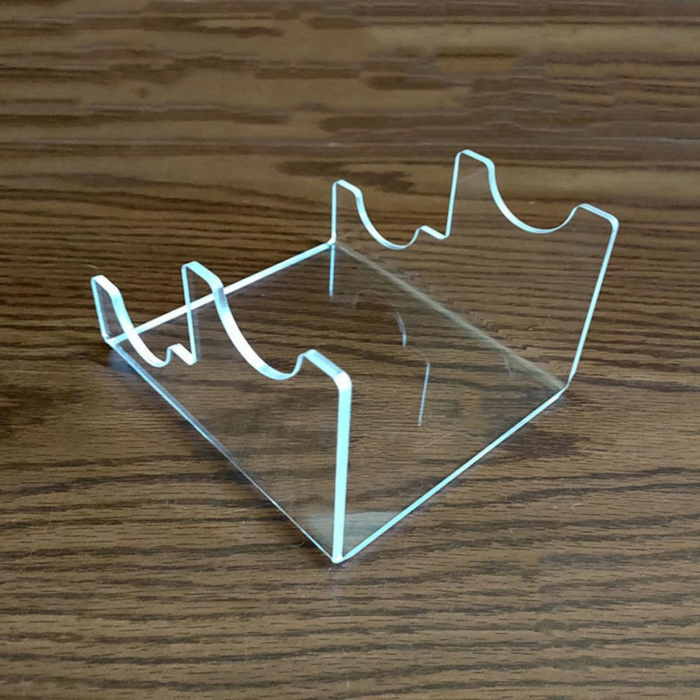 Microphone Stand Transparent Acrylic Microphone Base Microphone Display Stand