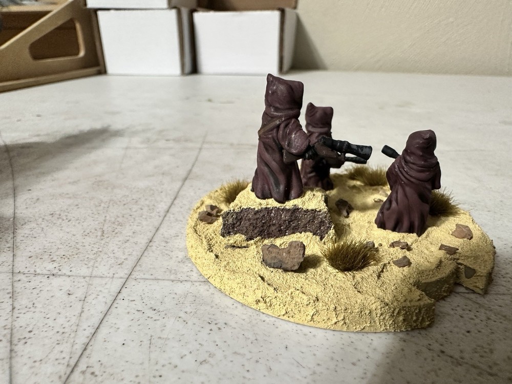 Star Wars Legion Jawa Terrain Customized Painted Magnetized