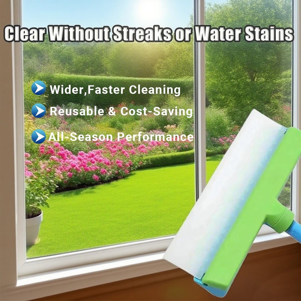 Recyclable Silicone Window Squeegee Kit, Window Cleaning Kit, Window Squeegee US