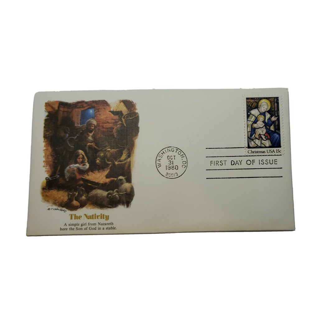 First Day Covers 1980 The Nativity