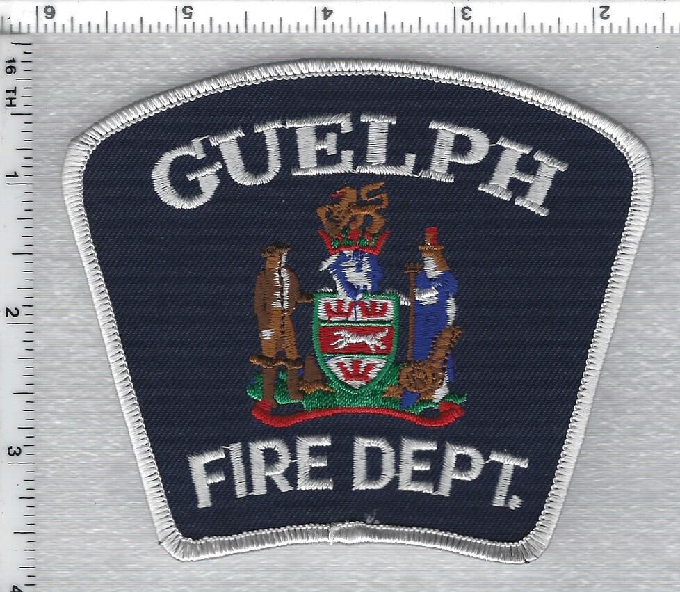 Guelph Fire Department (Ontario, Canada) Shoulder Patch