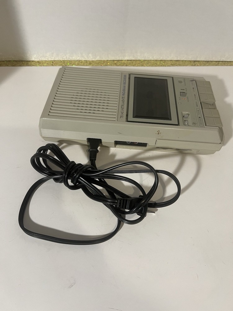 Texas Instruments Program Recorder It Works Play Tapes,Portable Cassette Player.