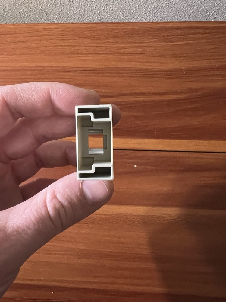 ILME CX-01-J8IM Rectangular connector, Rectangular Plug Insert, 1 RJ45 Male IDC