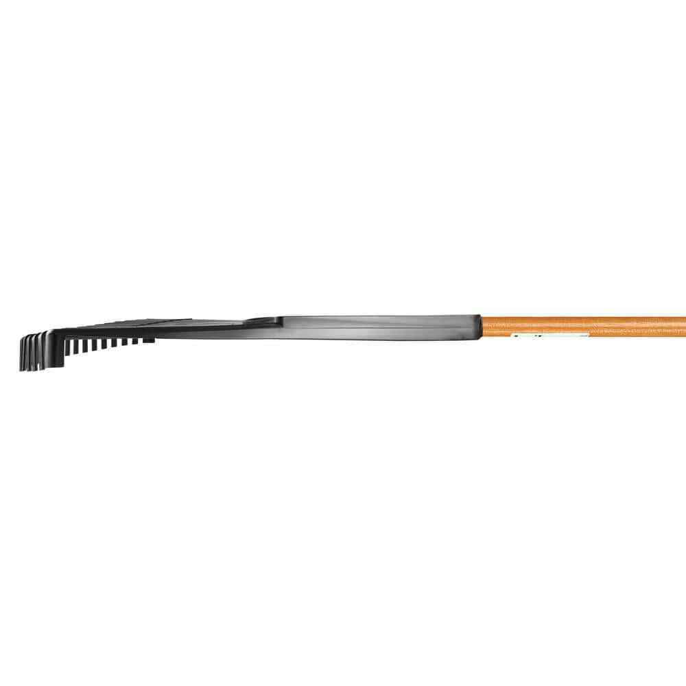 47 In. L Wood Handle 24 In. Poly Leaf Rake