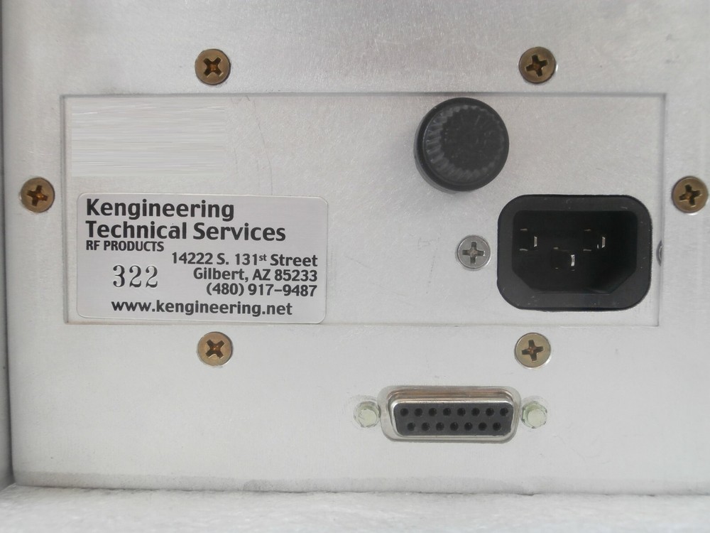 Kengineering Technical Services M11-00001-00 FastMatch RF Network Working Spare