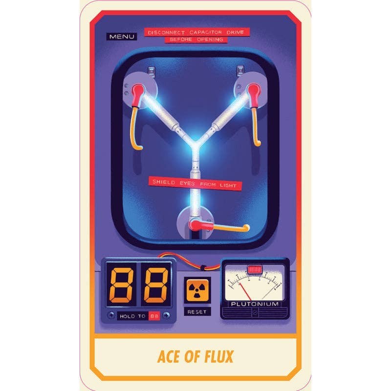 Back To The Future Tarot Deck And Guidebook 80s Sci Fi Movie - AUTHENTIC DECK