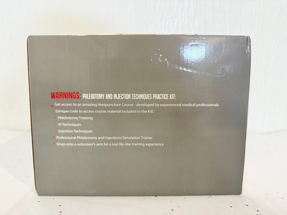 Apprentice Doctor Medical Training Practice Kit Phlebotomy Injection Techniques