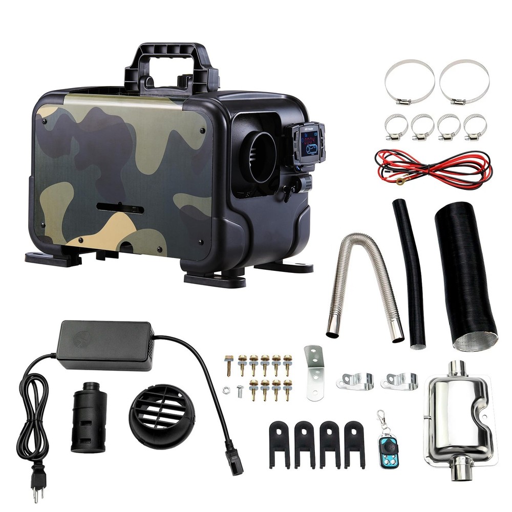 Diesel Air Heater All in one 8KW 12V/24V 110V Bluetooth APP Remote Control Car