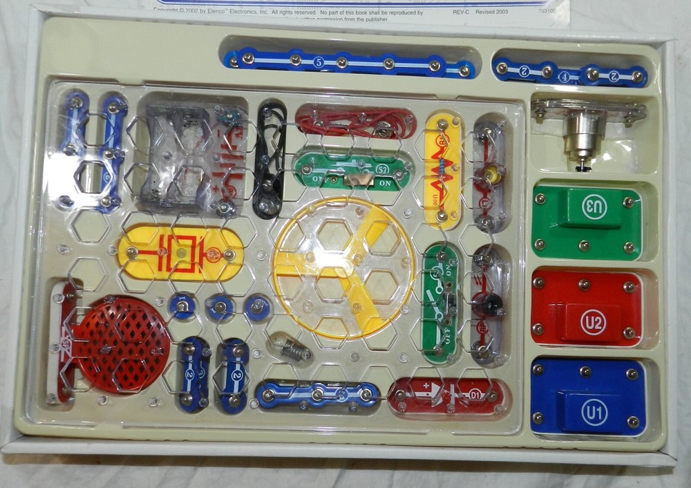 2 sets of Snap Circuits Electronic Learning sets - Pro and Junior