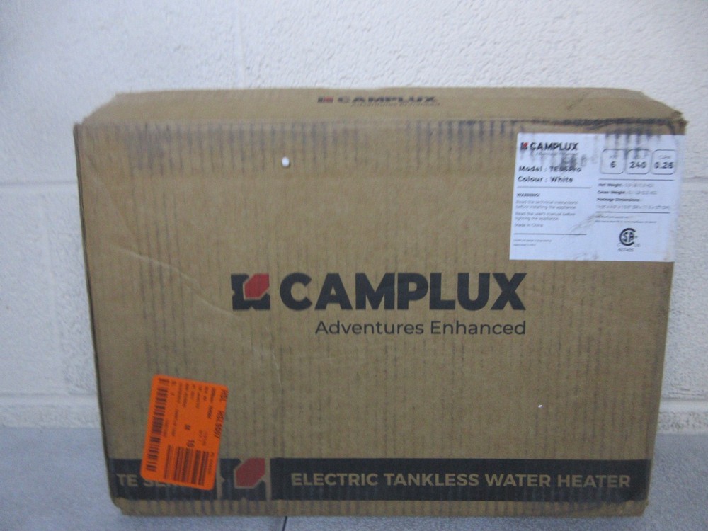 Camplux 6 kW 1.5 GPM 240 V Point of Use Electric Tankless Water Heater